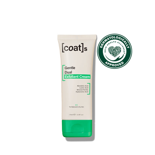 gentle dual exfoliant cream