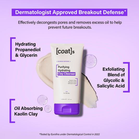 purifying hydrating clay cleanser